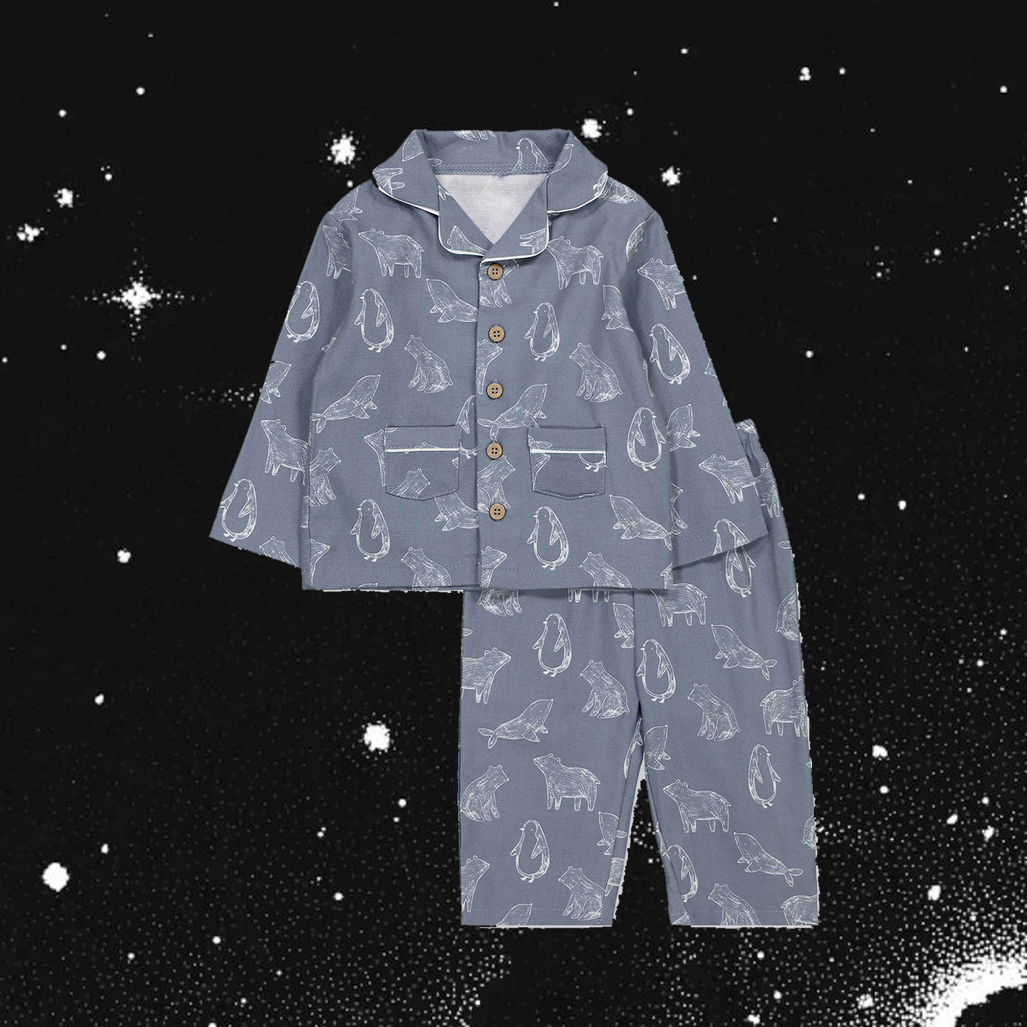 AOP unisex pajama sample 3