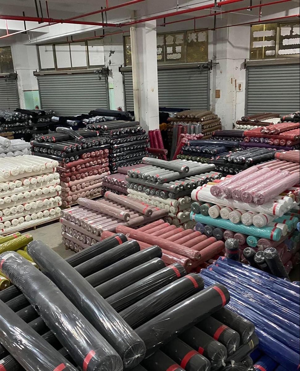 H&R factory fabric storage