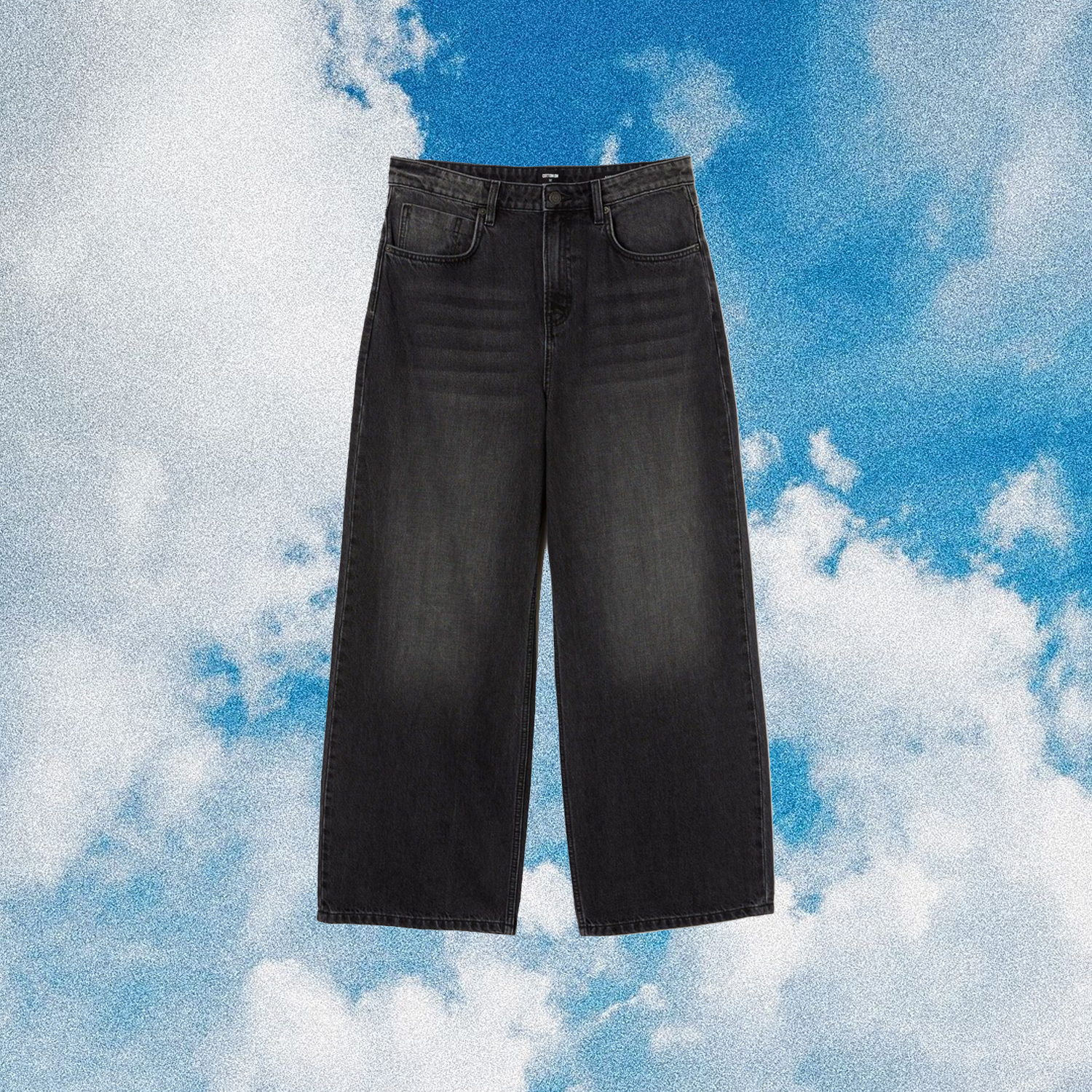 Denim pants production for unisex and teenage