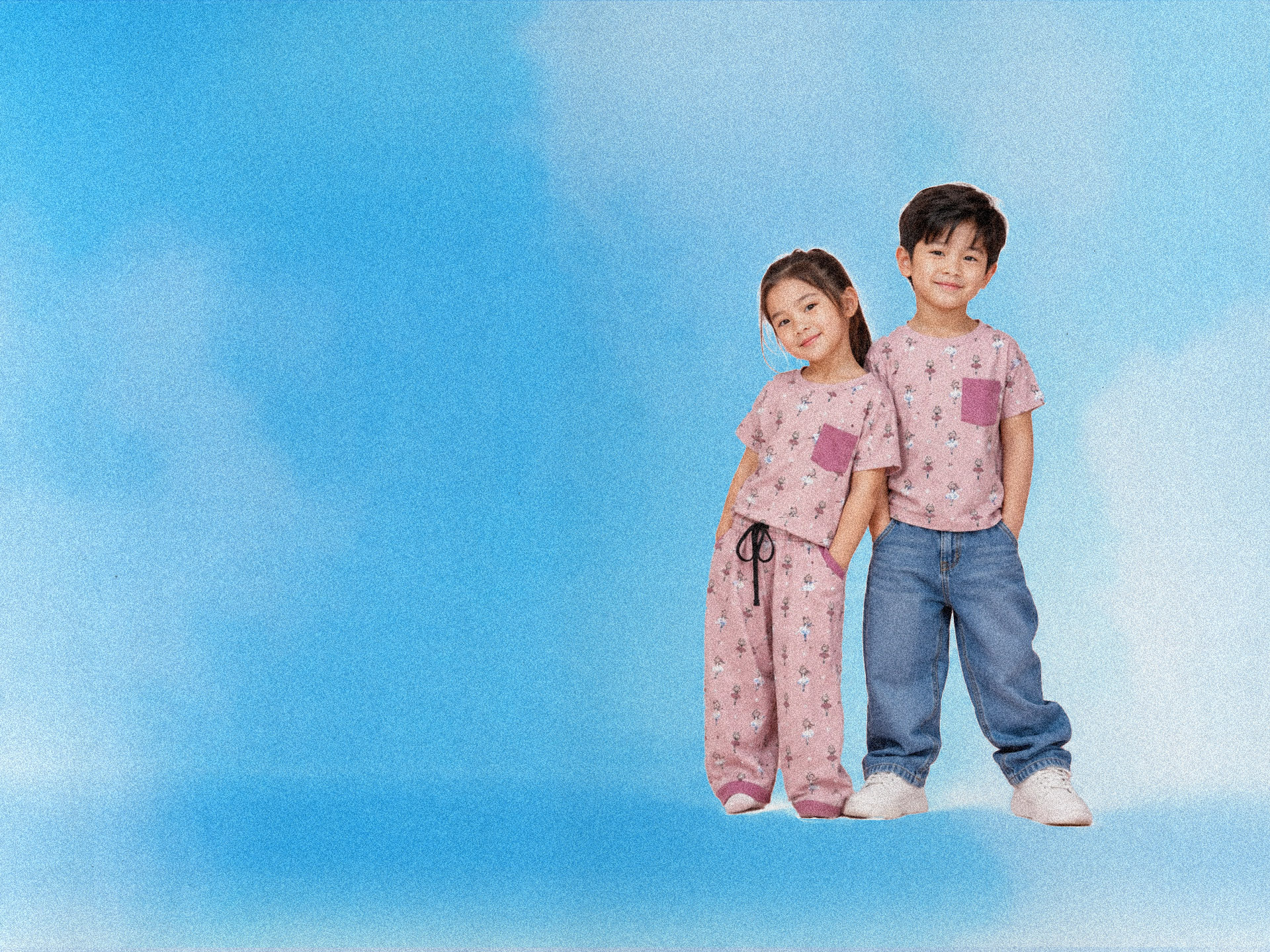 H&R Clothing and Printing kidswear banner